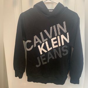 🔥2/$20🔥 CALVIN KLEIN HOODIE SZ M(10/12)